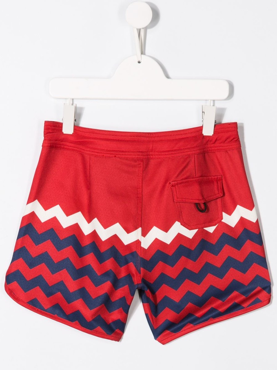 Kinder Perfect Moment Kids | Perfect Moment Kinder-Boardshorts Mit Zickzack-Print Farfetch