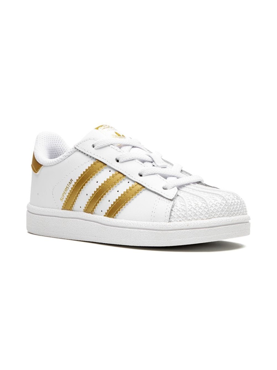 Kinder adidas Kids | Adidas Kids Superstar I „White/Metallic Gold" Sneakers Farfetch