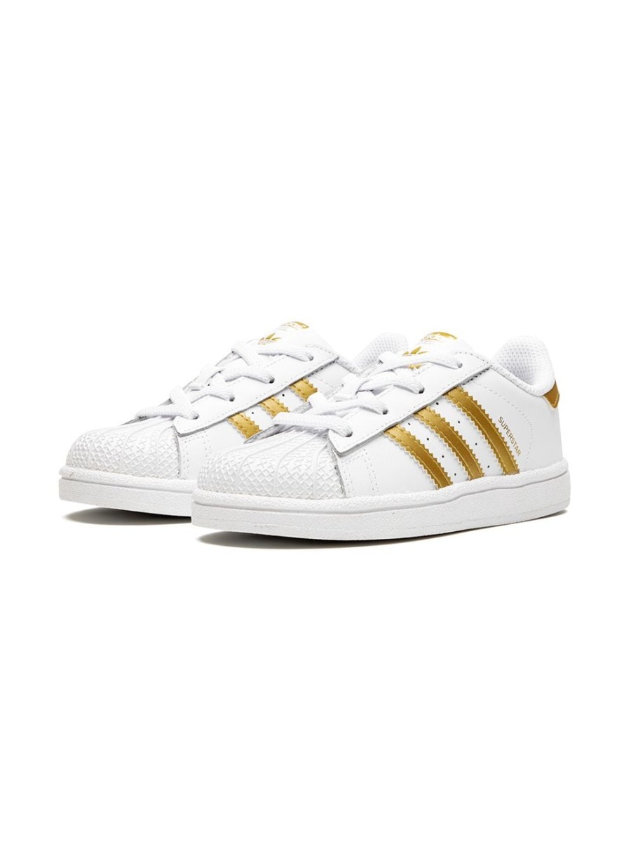 Kinder adidas Kids | Adidas Kids Superstar I „White/Metallic Gold" Sneakers Farfetch