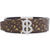 Mann Burberry | Burberry Wendegurtel Mit Monogrammmuster - Farfetch