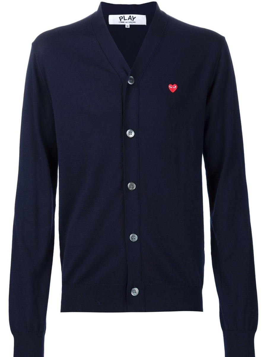 Mann Comme Des Garçons Play | Comme Des Garcons Play Mini-Herz-Cardigan Farfetch