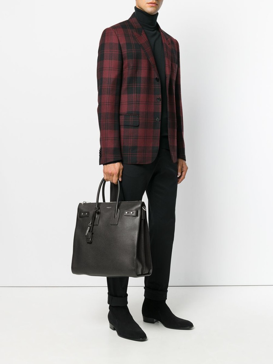 Mann Saint Laurent | Grose „Sac Du Jour"-Einkaufstasche Von Saint Laurent Farfetch